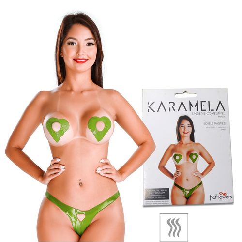 Lingerie Comestível Karamela Menta Lingerie Comestível Karamela Menta