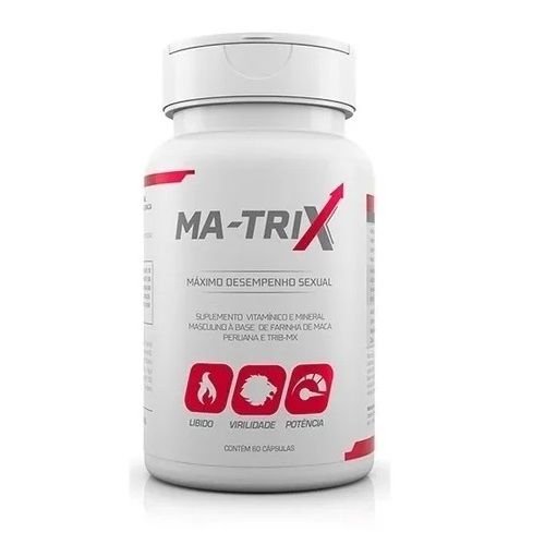 C0321 - Ma-trix - Suplemento Mineral Masculino - 60 Cápsulas