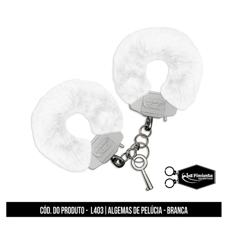 L403 - Algema de Pelúcia - Branca