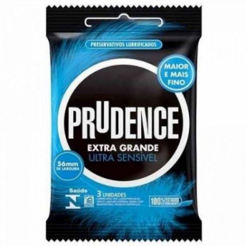 Prudence Extra Grande - Ultra Sensivel - 3un