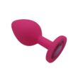 Plug em Silicone Pink Médio