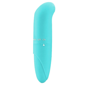 Vibrador Ponto G Azul Aveludado Thifany