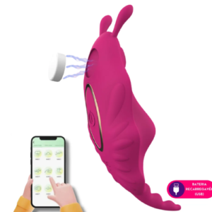 Vibrador de calcinha por aplicativo  - Pink