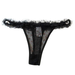 Tanga Renda Promoção Preto