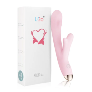 Vibrador Deer Aquecimento e Ponto G Rosa