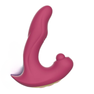 Vibrador Penetrável com Bolinha Estimuladora de Clitóris