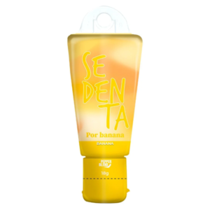 Sedenta Por Banana 18g Gel Lubrificante Comestível