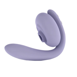 Vibrador e Sugador de Clitóris Flexível Tracy's Dog Roxo