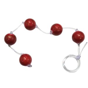 Bolinhas Tailandesas Grandes Vermelho
