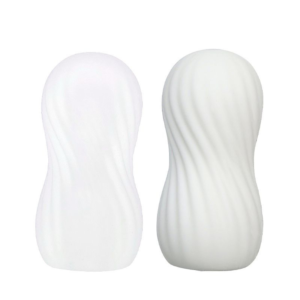 Egg Masturbador Vazado Branco