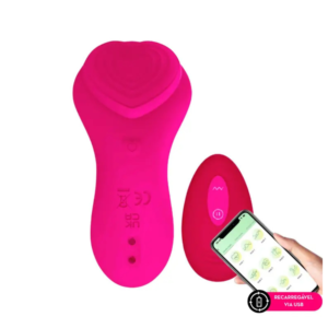Vibrador Calcinha por Aplicativo e Controle Remoto