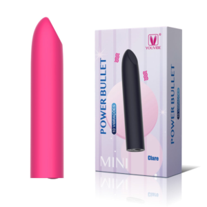 Cápsula Power Bullet Recarregável 10 Modos de Vibração