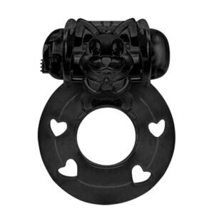 Anel Peniano com Vibro Bichinho Preto