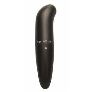 Vibrador de Ponto G Liso Preto